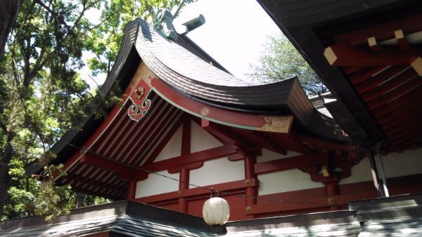 生島足島神社本殿