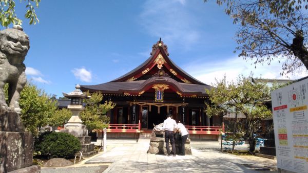 岩津天満宮拝殿