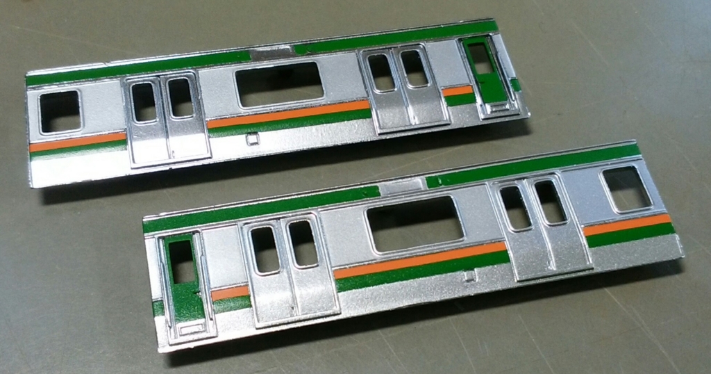 BトレでE231系通勤型(東海道線仕様)を作る - 日ノ出前検車区