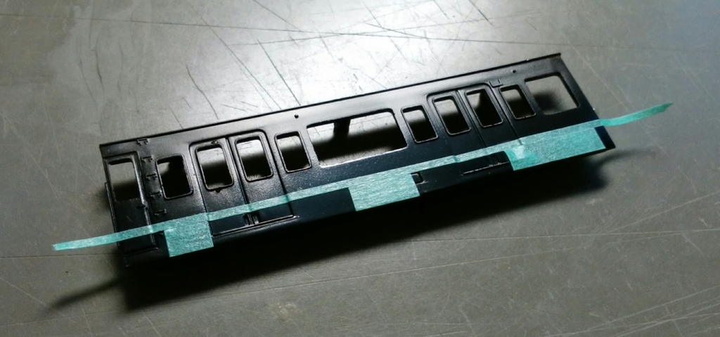 Bトレで久里浜の105系訓練車を作る 日ノ出前検車区