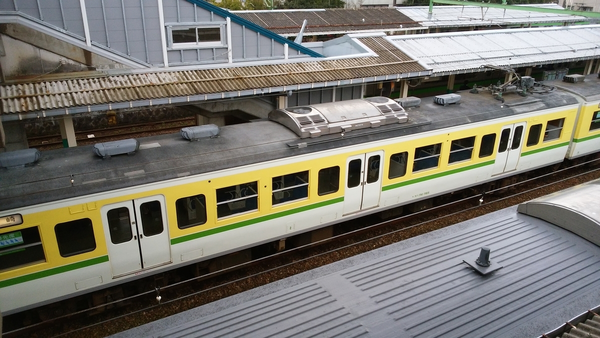 小ネタ 115系n36編成 弥彦色3連 のクーラー 日ノ出前検車区