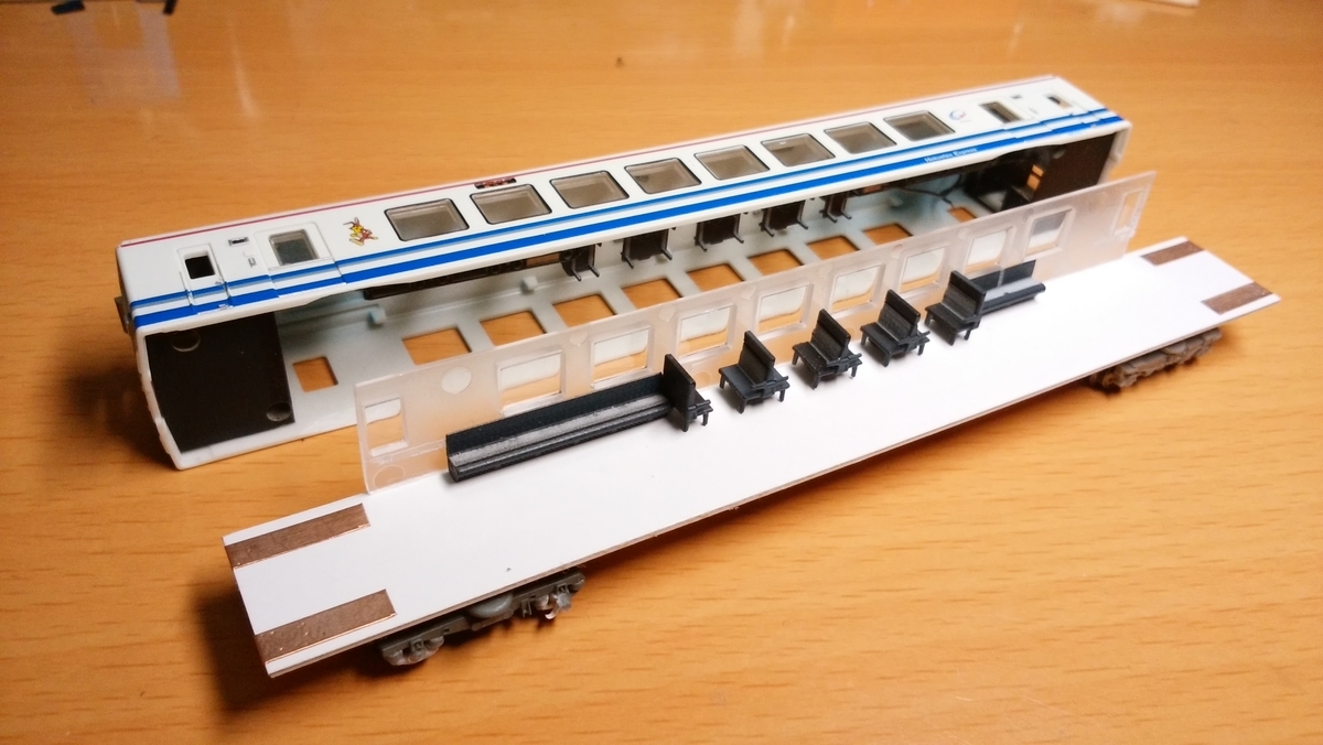 室内表現に影響しないnゲージの動力ユニットを作ってみる 日ノ出前検車区