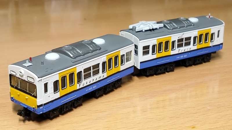 Bトレで久里浜の105系訓練車を作る 日ノ出前検車区