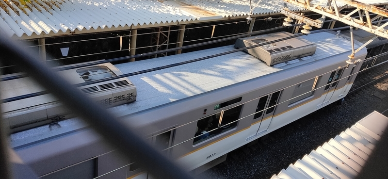 近鉄6820系AY22編成の屋根資料 - 日ノ出前検車区
