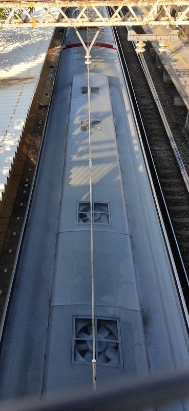 近鉄6620系MT21編成の屋根資料 - 日ノ出前検車区