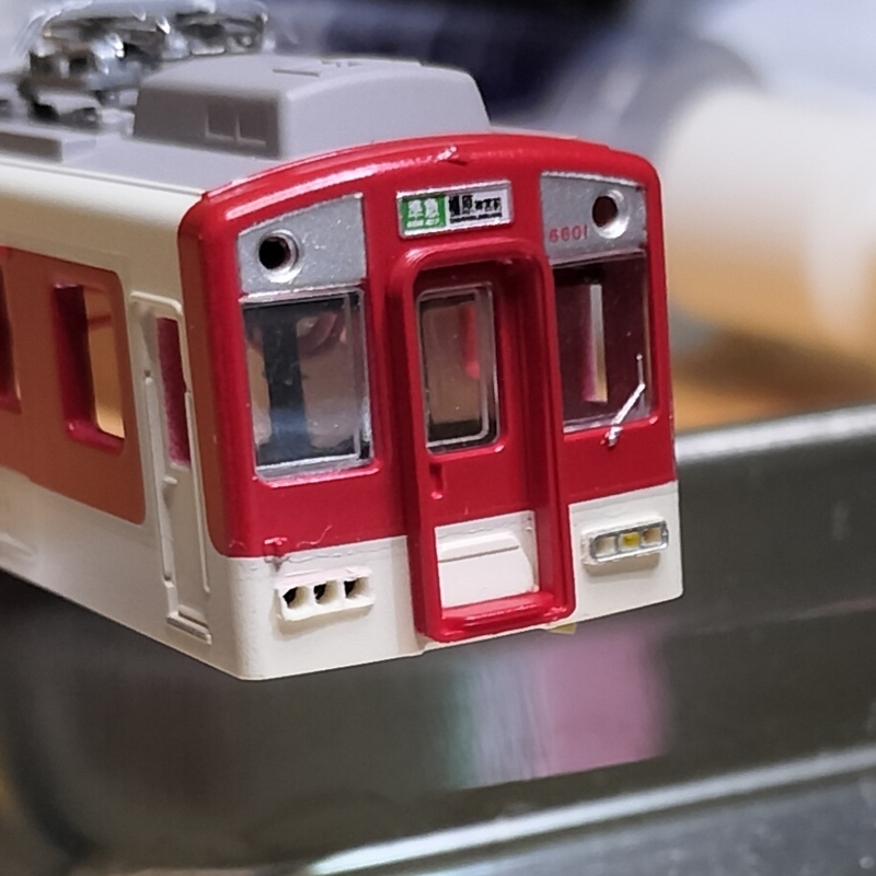 鉄コレ近鉄6600系をNj化・点灯化してみた(3) - 日ノ出前検車区