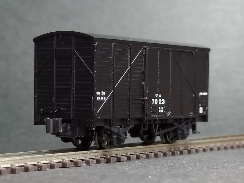 Njゲージ】ワム3500の長軸を再現してみた - 日ノ出前検車区