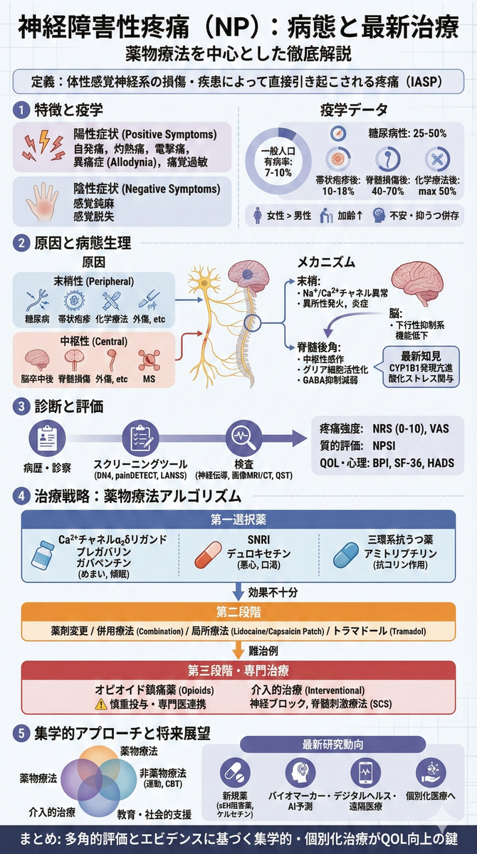 神経障害性疼痛:診断から最新治療まで - 医知創造ラボ ～脳神経内科医