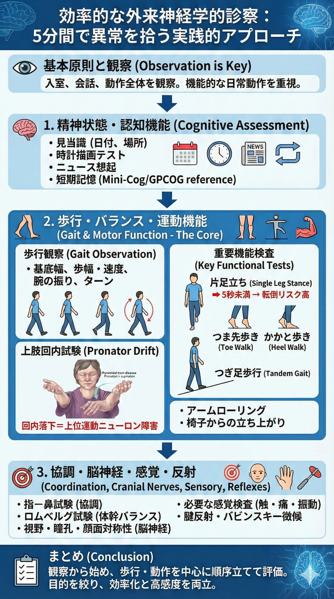 外来で使える簡潔で高感度な神経学的所見の取り方 - 医知創造ラボ