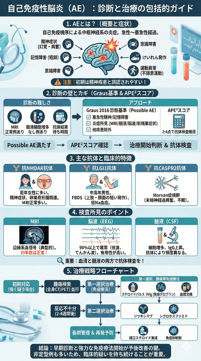 自己免疫性脳炎の診断と治療：最新の知見とアプローチ - 医知創造ラボ