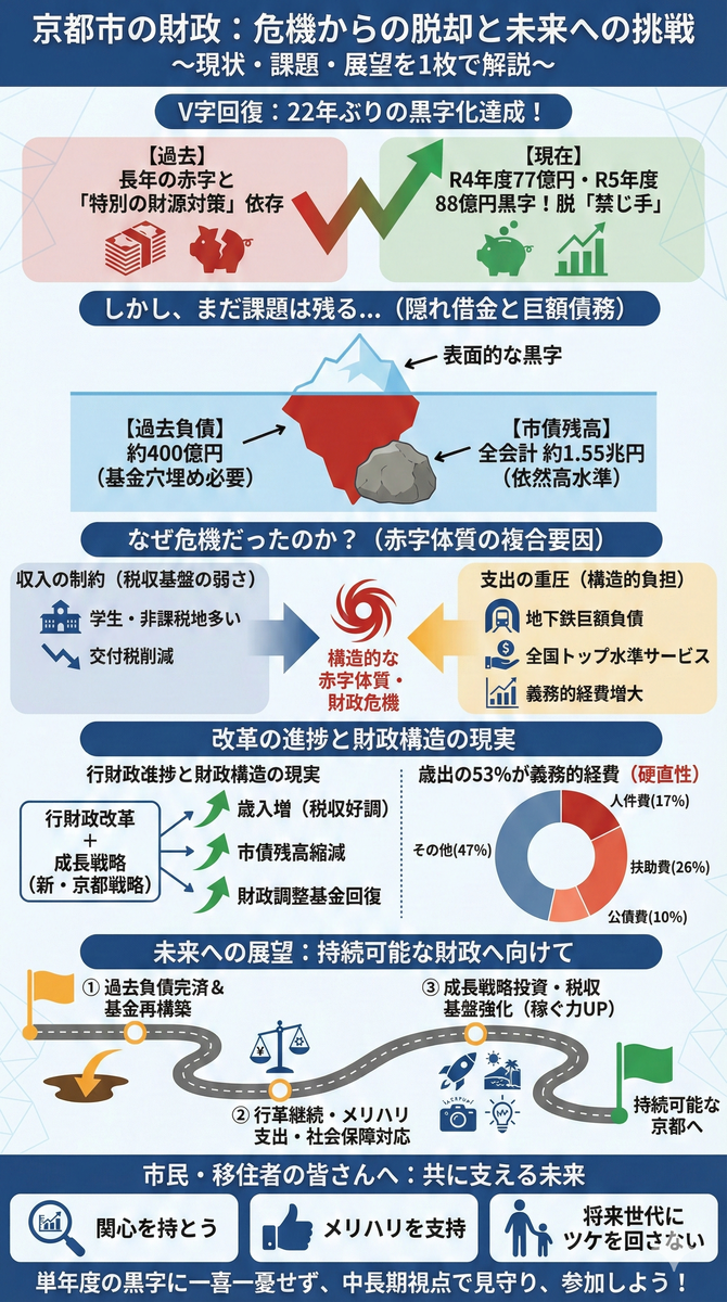 財政活動の強化について 京都市の財政：現状と課題、そして未来への展望 - 医知創造ラボ