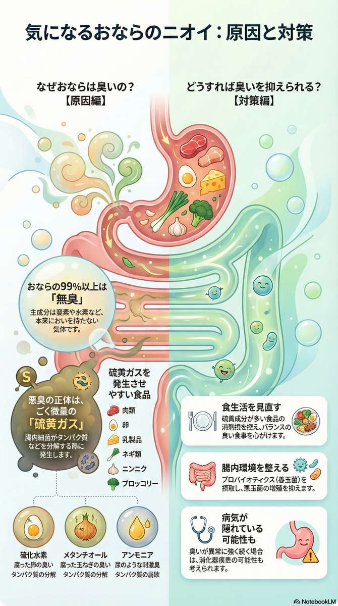 お なら 臭い 硫黄