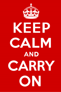 Keep Calm And Carry On コロナウィルスに負けないで ヒポちゃんの英語カフェ