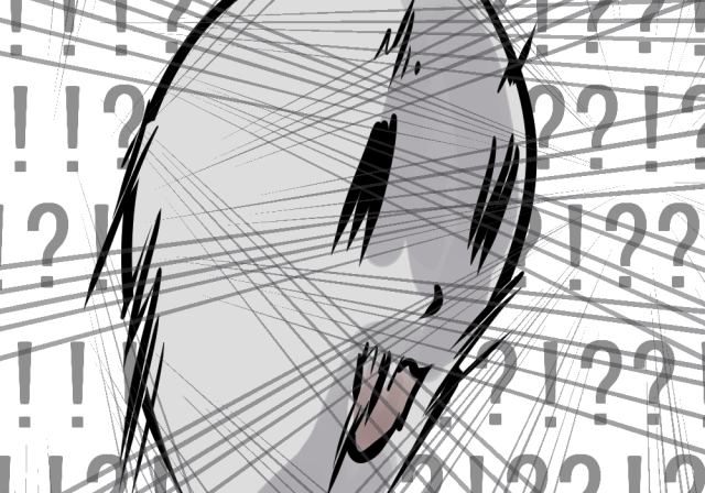 仕事を奪われたときの顔