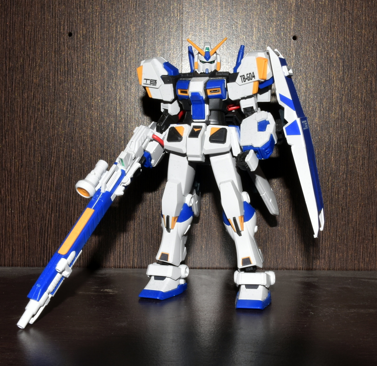 HG/RX-78-4 ガンダム4号機（[Bst]形態） - 素組みですけど