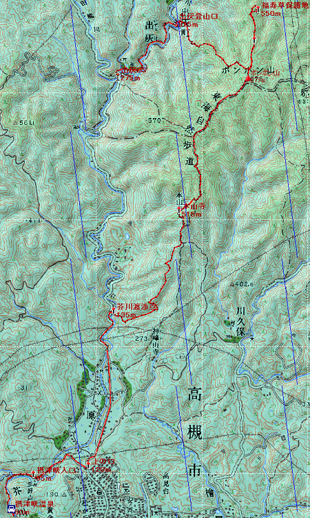 20130224ポンポン山地図
