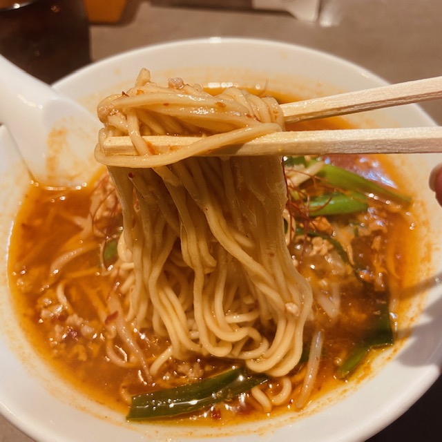 スパイスラーメン点と線.