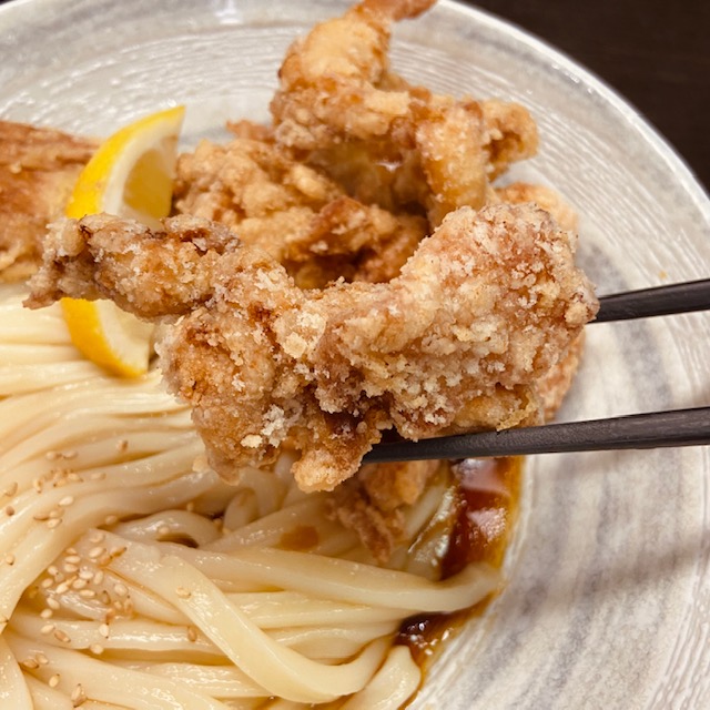 ザンギうどん一久