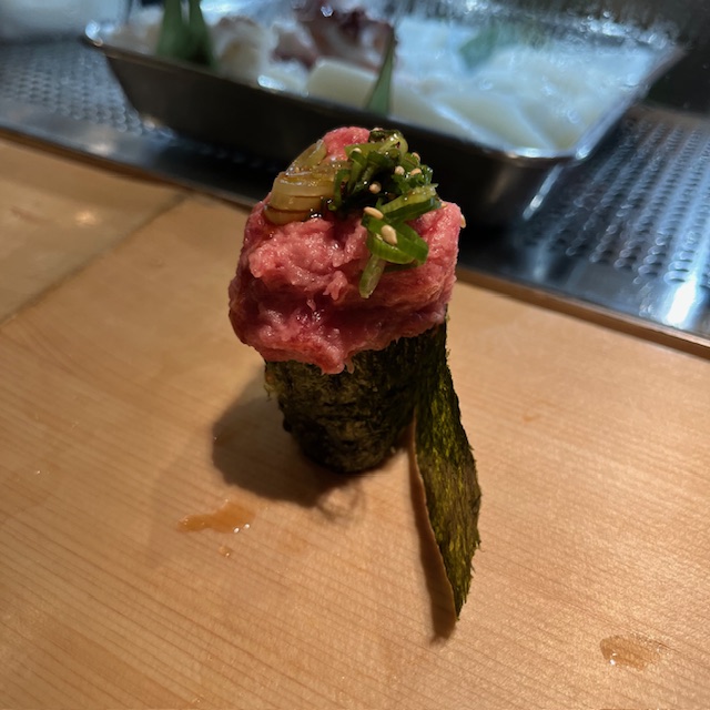立ち喰い鮨 まぐろ人