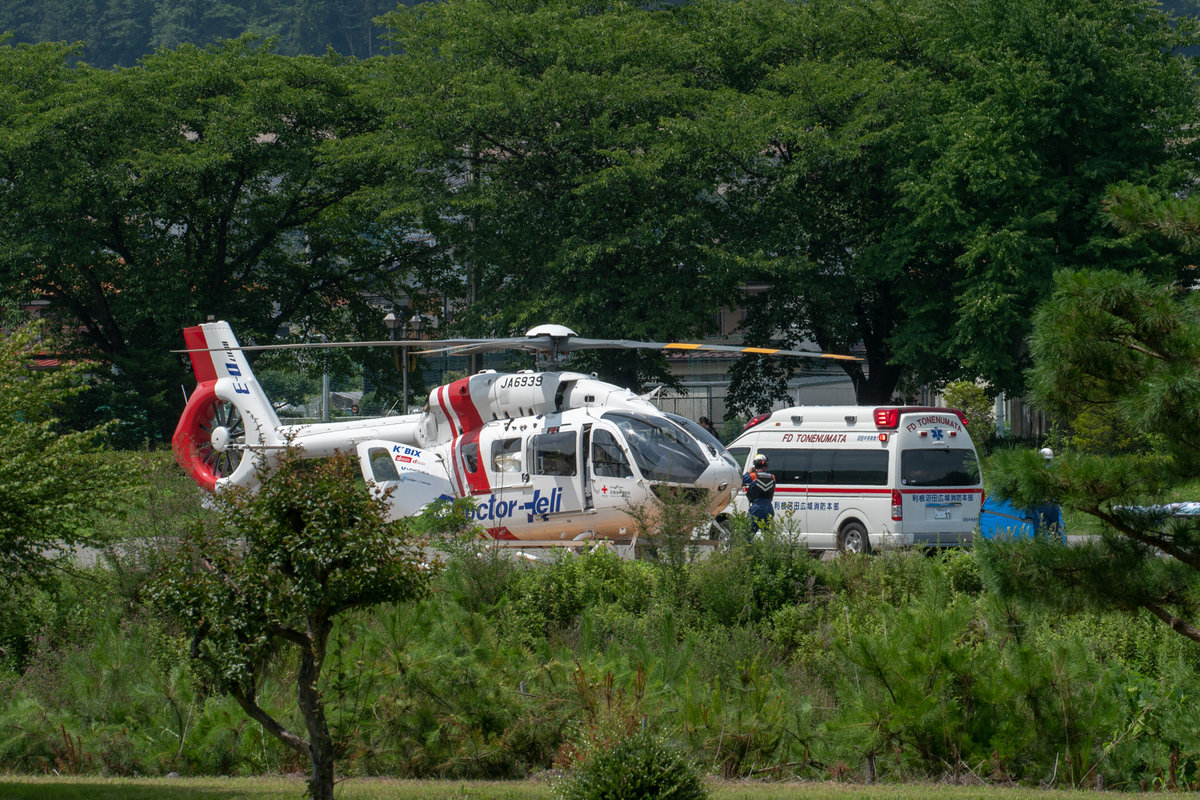 群馬県ドクターヘリ0713 - 花鳥風月…空photo blog