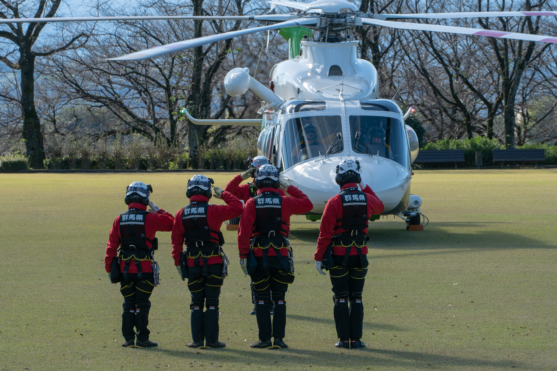 高崎市等広域消防局・群馬県防災航空隊合同訓練 - 花鳥風月…空photo blog