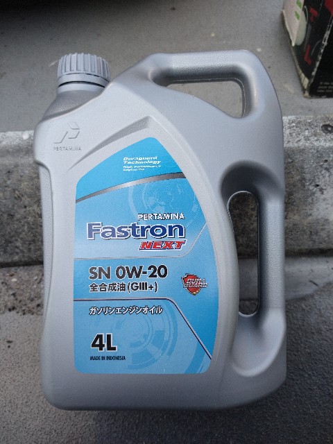 PERTAMINA Fastron（プルタミナ ファストロン） をミニバンに使用して