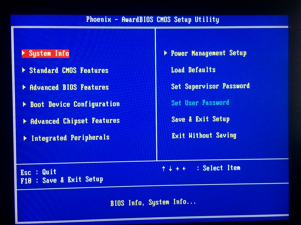 Cmos setup utility 1985. Cmos setup utility 1985