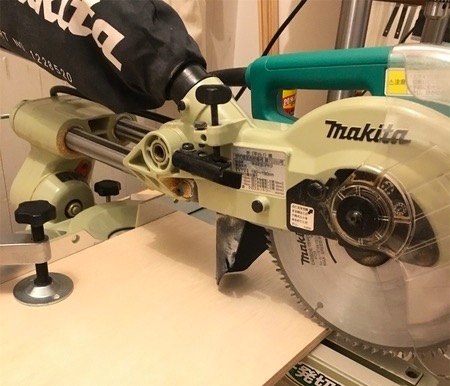 Diyの救世主 スライド丸ノコの使い方 加工能力に圧巻 Hiroの手作り木工ブログ