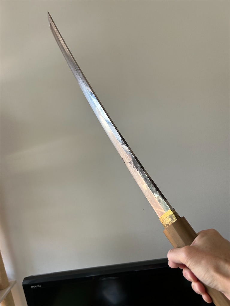 雑記】実家からうっかり日本刀が出てきたよくある話。下手すると銃刀法 