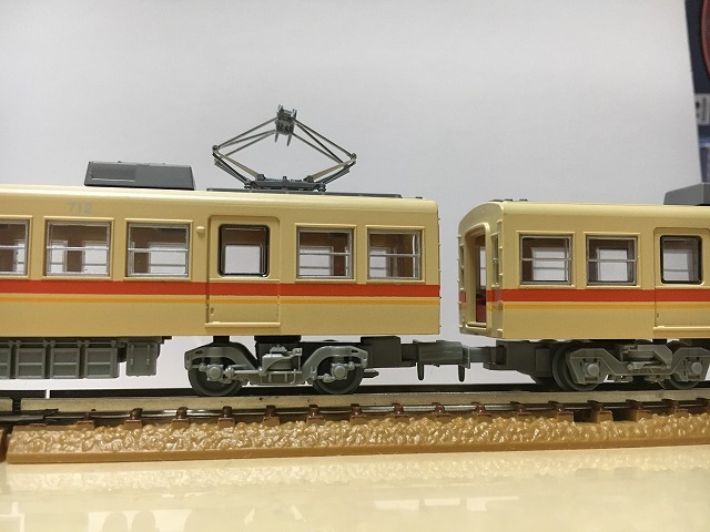 Nゲージ 伊予鉄道 モハ712/クハ762 - 亀鳥鉄道