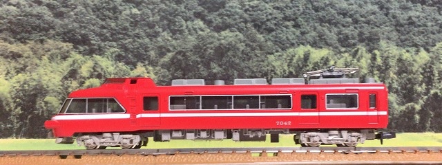 Nゲージ 名鉄7000系特急仕様車 t16-0 - 亀鳥鉄道