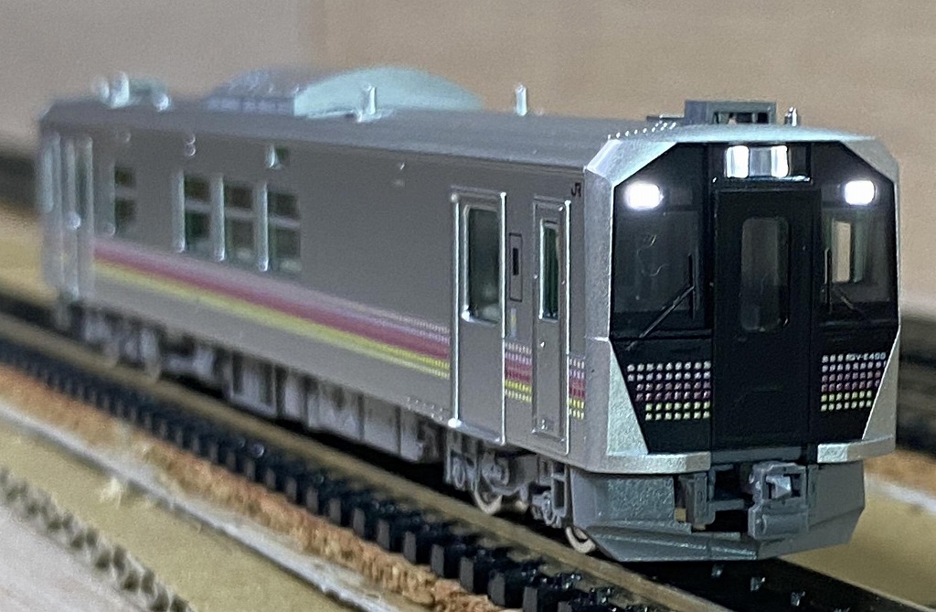 TOMIX 98104 GV-E400形ディーゼルカーセット(新潟色)（Y63-1） - 亀鳥鉄道