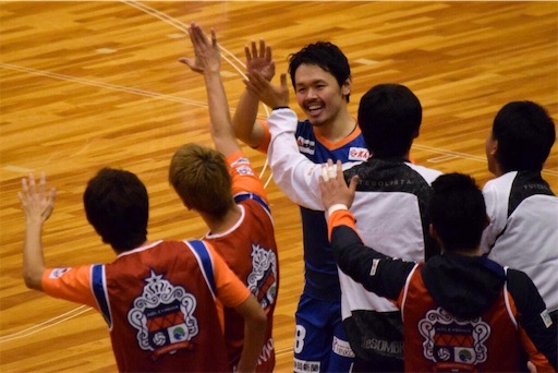 先制点は松本行令 先制点は松本行令