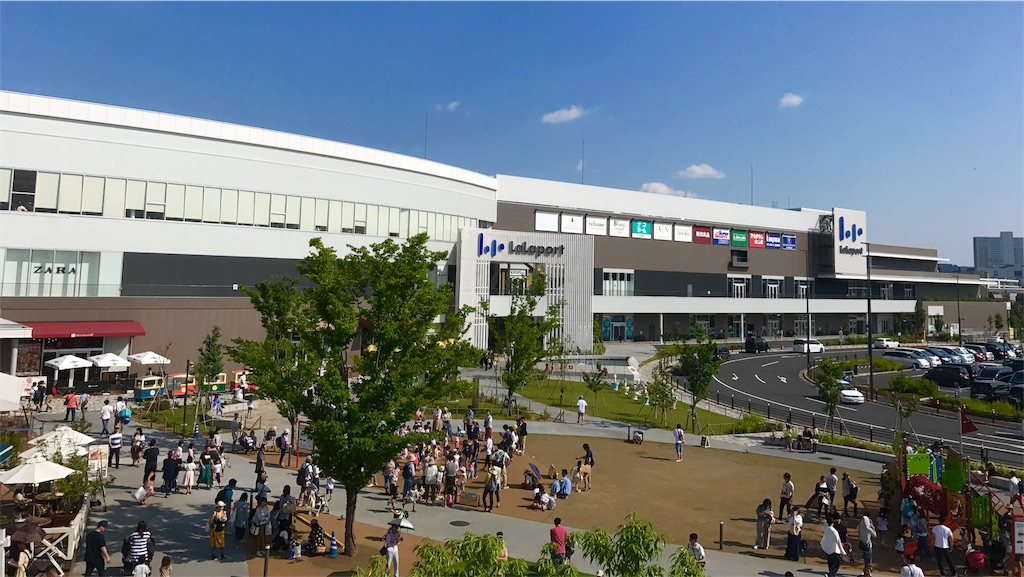 アリーナ立川立飛から徒歩2分のららぽーと立川立飛 アリーナ立川立飛から徒歩2分のららぽーと立川立飛