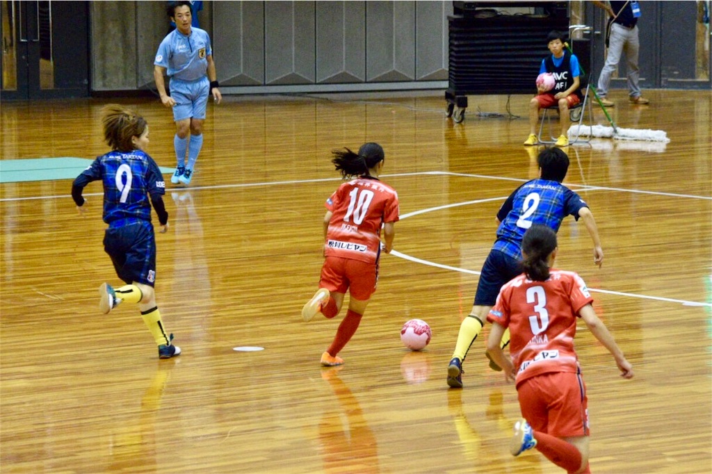 30m超のドリブルからシュートを決めた福井丸岡RUCKの池内天紀①