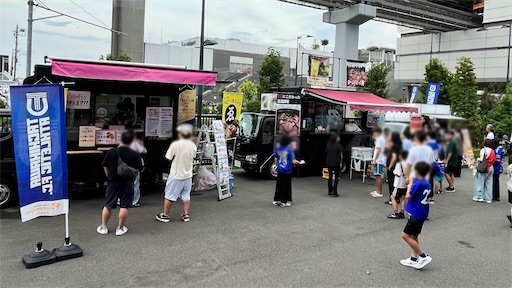 アリーナ立川立飛・Fリーグ開催時の飲食物販ブース アリーナ立川立飛・Fリーグ開催時の飲食物販ブース