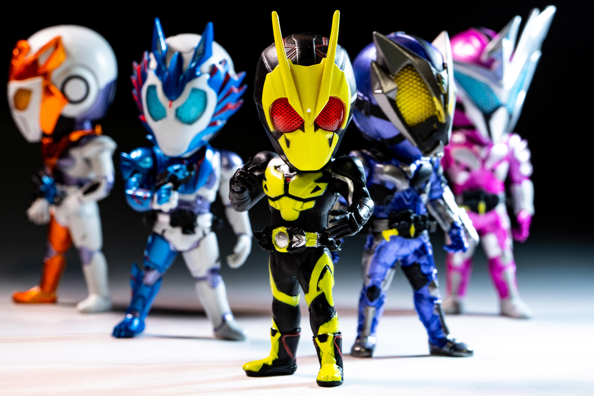 仮面ライダーゼロワン デフォルメフィギュア 9体セット Jidan Toys world | 令和ライダー リバイスXギーツ #仮面