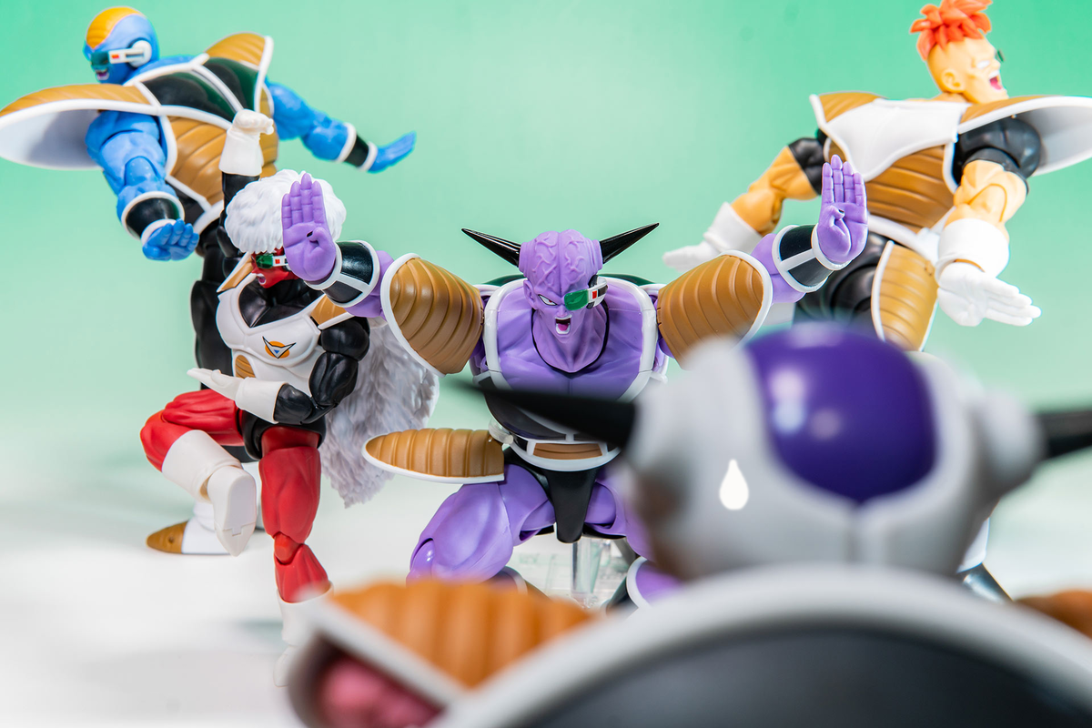 S.H.Figuarts ギニュー ＆ ギニュー特戦隊 レビュー - ヒロバン