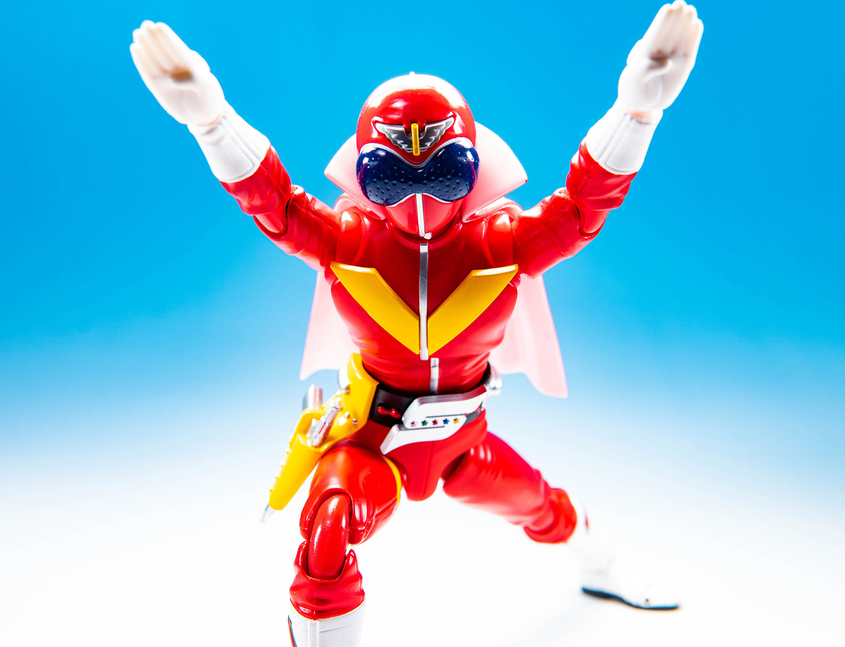 特撮ヒーロー アクションフィギュア キカイダー 仮面ライダー アカレンジャー S.H.Figuarts アカレンジャー レビュー - ヒロバン チャンネル