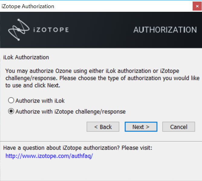 izotope authorization ilok issue