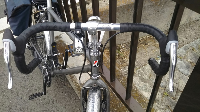 クロモリMTB車のハンドル変更 - Hirobee's A day in the life