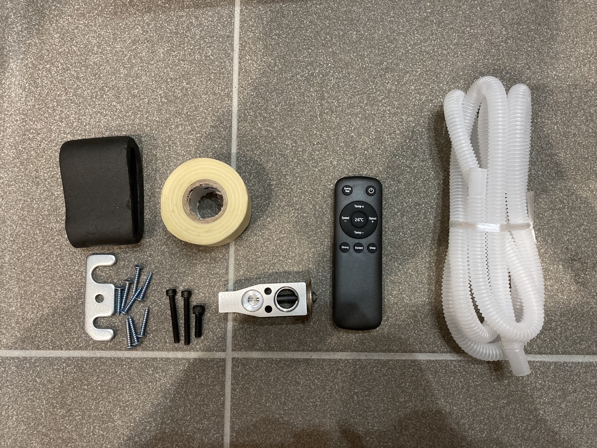 NEKPOKKA 12V直流エアコン　車エアコン　リモコン付き Amazon.co.jp: NEKPOKKA 12V 電動エアコン RV、トラック、バン