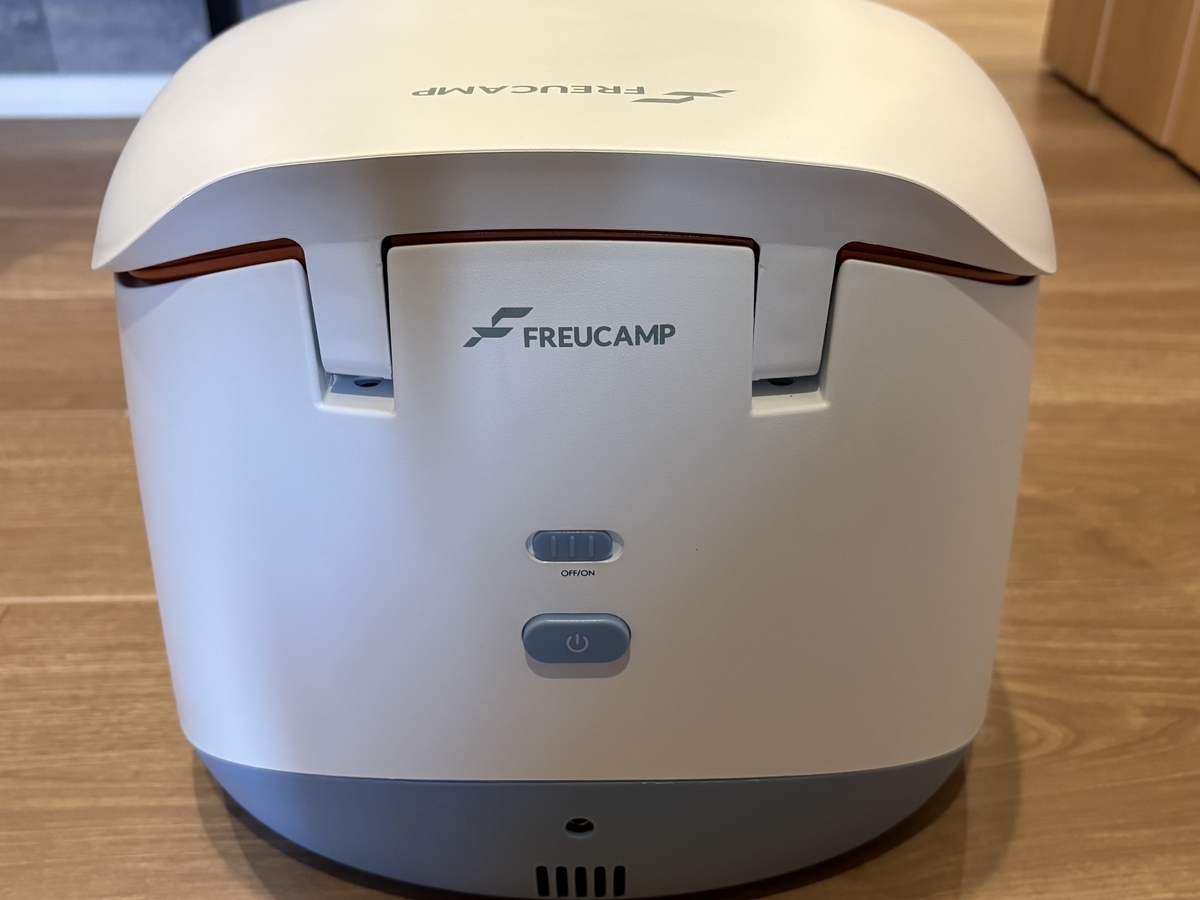 超コンパクト！FREUCAMPの無水ポータブルトイレ！ - キャンピングカー