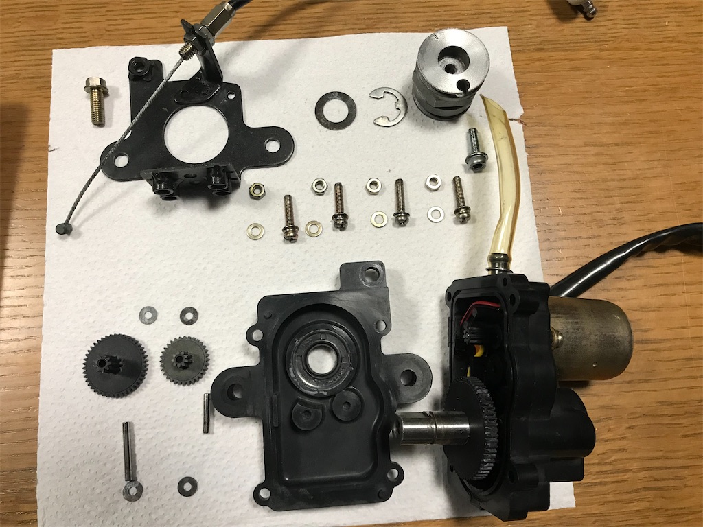 RGV250 vj21 排気デバイスサーボ RGV250Γ VJ21A 排気デバイスサーボ オーバーホール - hirodanの日記