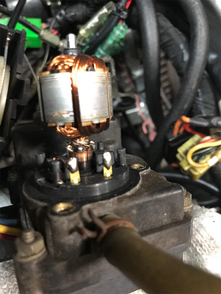 RGV250Γ VJ21A 排気デバイスサーボ オーバーホール - hirodanの日記