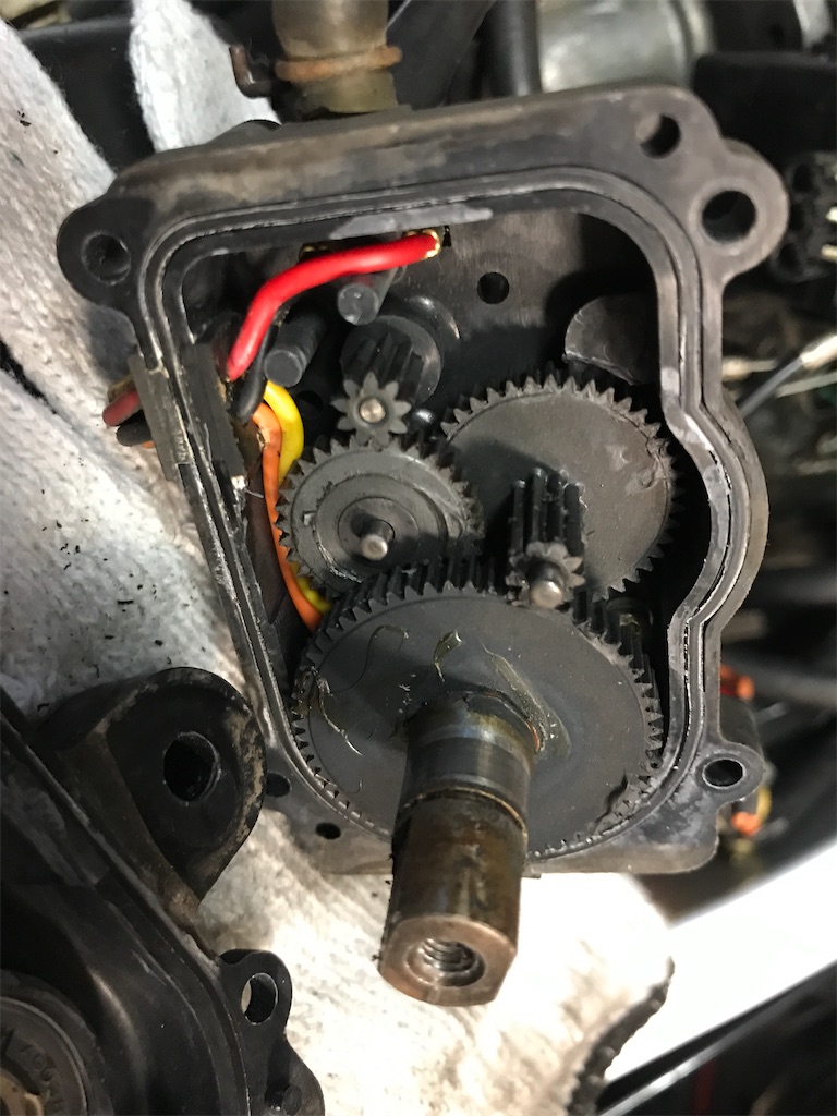RGV250Γ VJ21A 排気デバイスサーボ オーバーホール - hirodanの日記