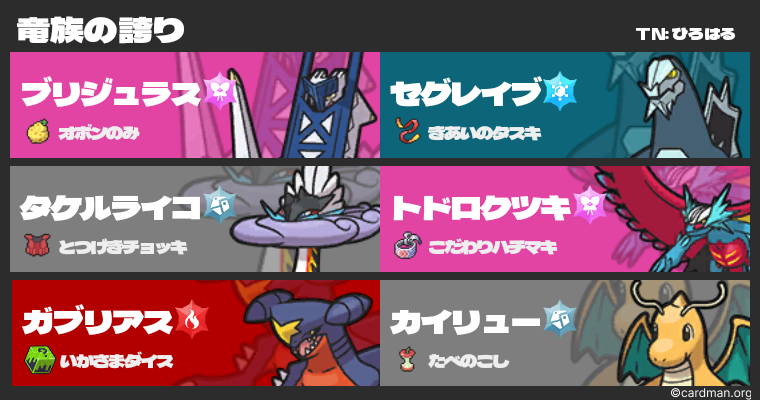 S14 最高R1967 ドラゴン統一 - ナマコブシの対戦ブログ