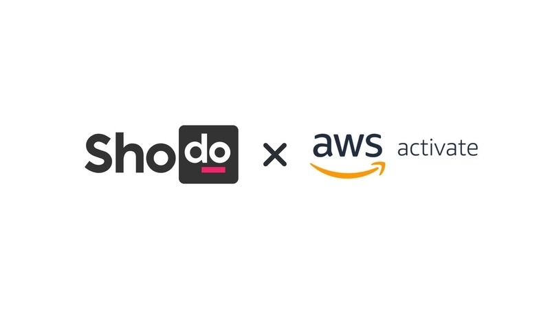 ShodoがAWS Activate Foundersというスタートアッププログラムの支援を受けました