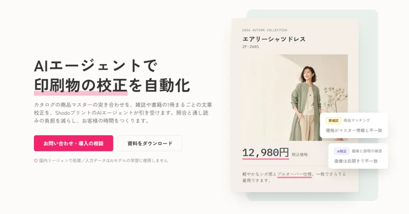 Shodoプリント