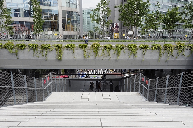 The High Lineをとても意識しているような場所